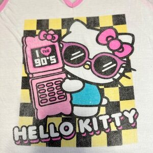 2 piece pajama set with tank top and shorts with Hello Kitty Sanrio